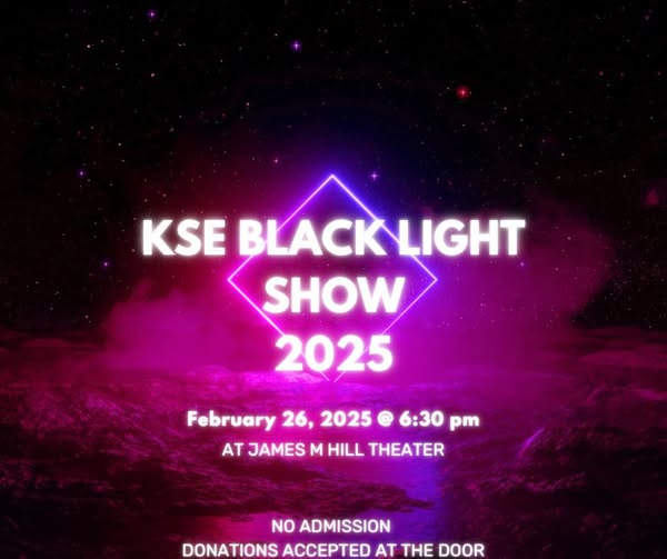 Black Light Show – February 26th